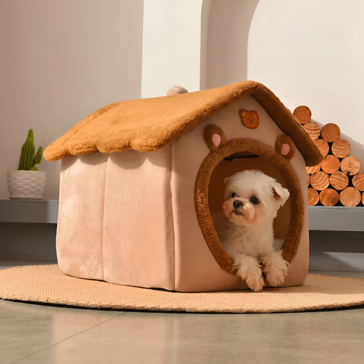 Cane piccolo fino a 2kg all'interno della tana sicura PixeHaven