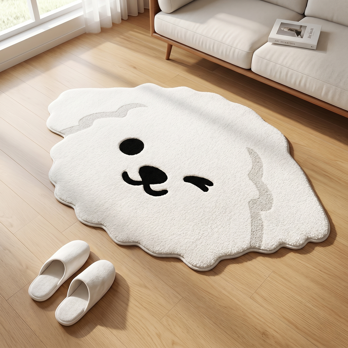 Base in gomma ecologica con micro ventose antiscivolo per parquet e piastrelle PixePad